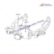 XAA20400E678 Escalator Freno