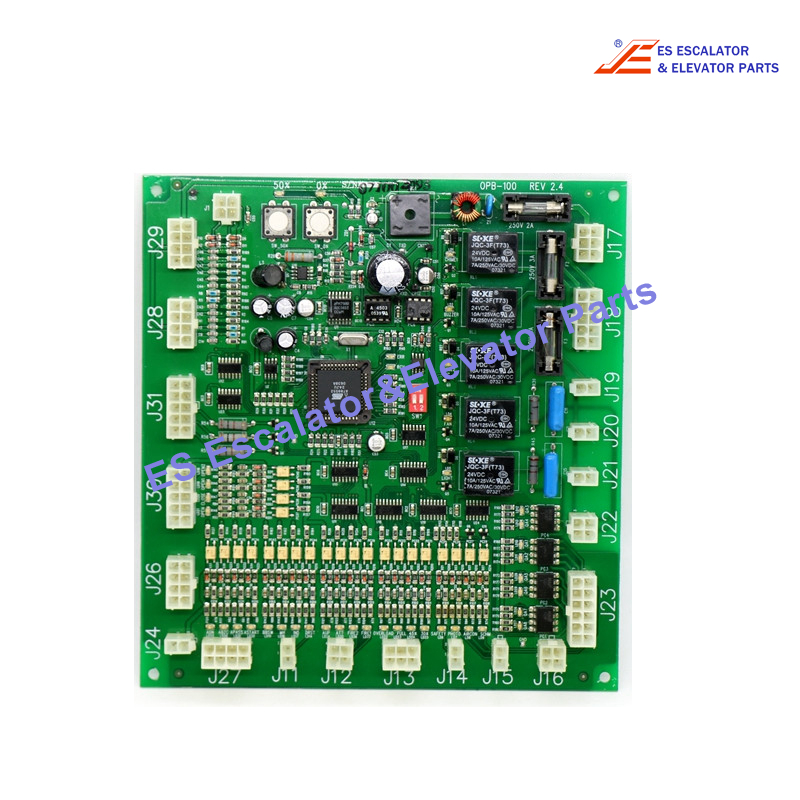 OPB-100 REV 2.4 Elevator Connector PCB Board  Car Top Communication Board Use For Lg/Sigma