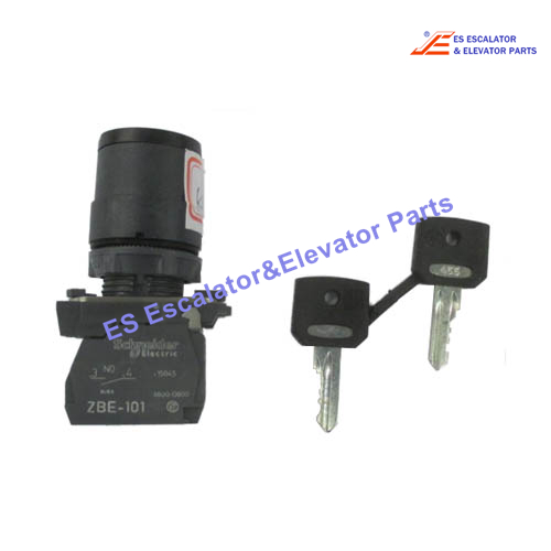 KM5211701G04 Escalator Key Switch  Subassembly Upper 2NO+1NC(EN) Use For Kone