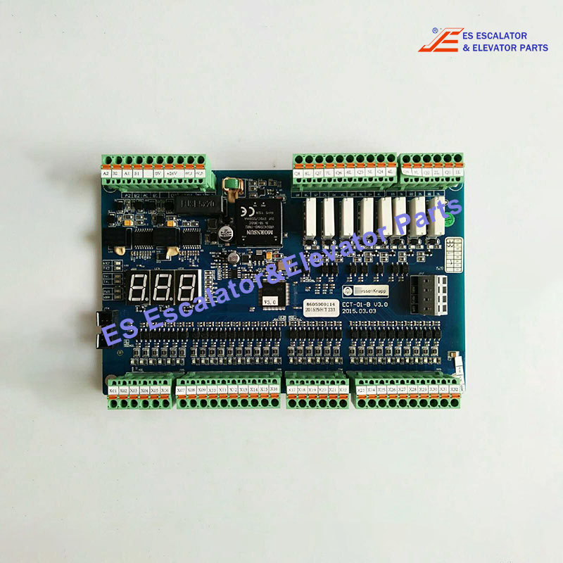 ECT-01-B Escalator PCB Board  V3.0 Mainboard Use For ThyssenKrupp