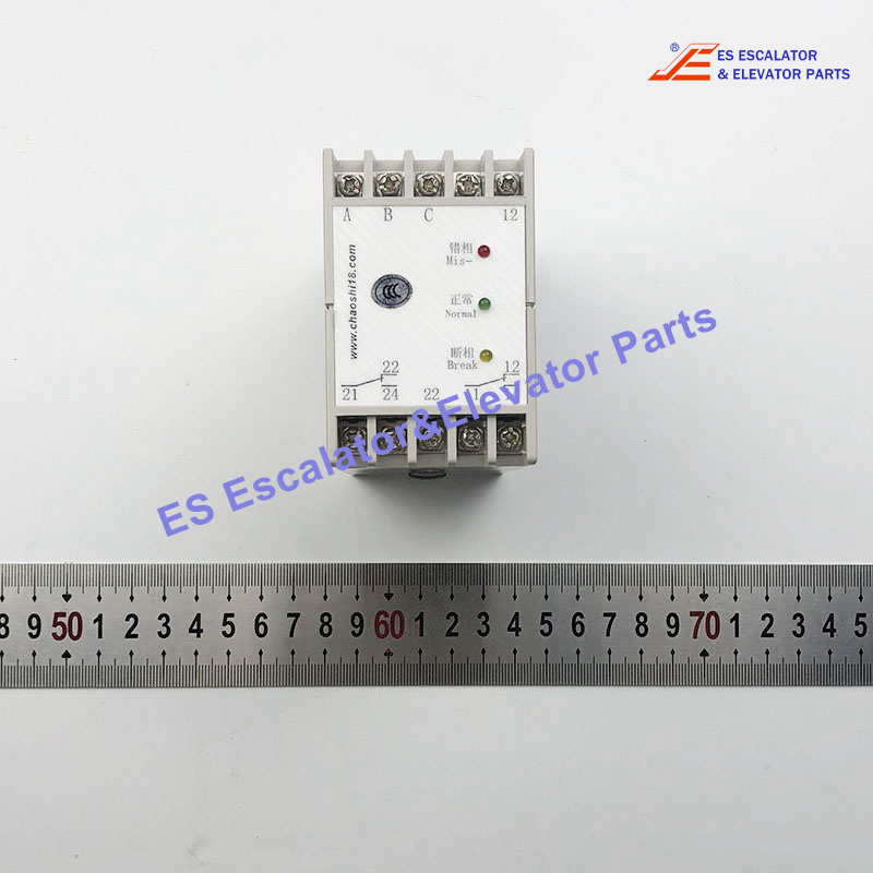 ABJ1-122X Elevator Protection Relay  3 Phase AC Voltage : 240VAC 24VDC Current : 1A (AC-14  DC-13) Use For Otis