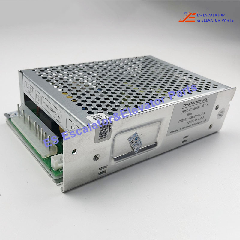 YP-MTN110B-55S1 Elevator Power Supply Box  IN:300-460VAC 0.7A 50HZ OUT:+50VDC =1.5A +24VDC=1.0A Use For Other