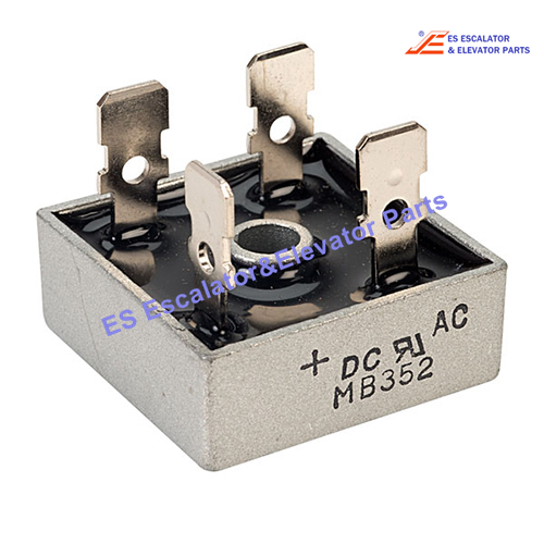 MB352 Escalator Bridge Rectifiers  Single-phase Urmax: 200V If: 35A Ifsm: 400A Use For Other