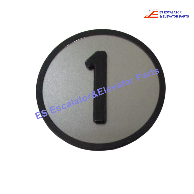 KM801054G001 Elevator Car Call Button  Pressel Gray Tactile Symbol 1 Use For Kone