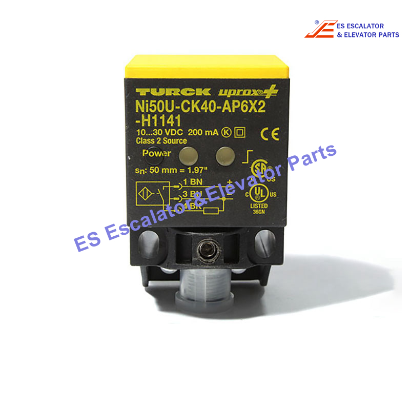 Mi50U-CK40-AP6X2-H1141 Elevator Inductive Proximity Sensor  10-30VDC 200mA Use For Other