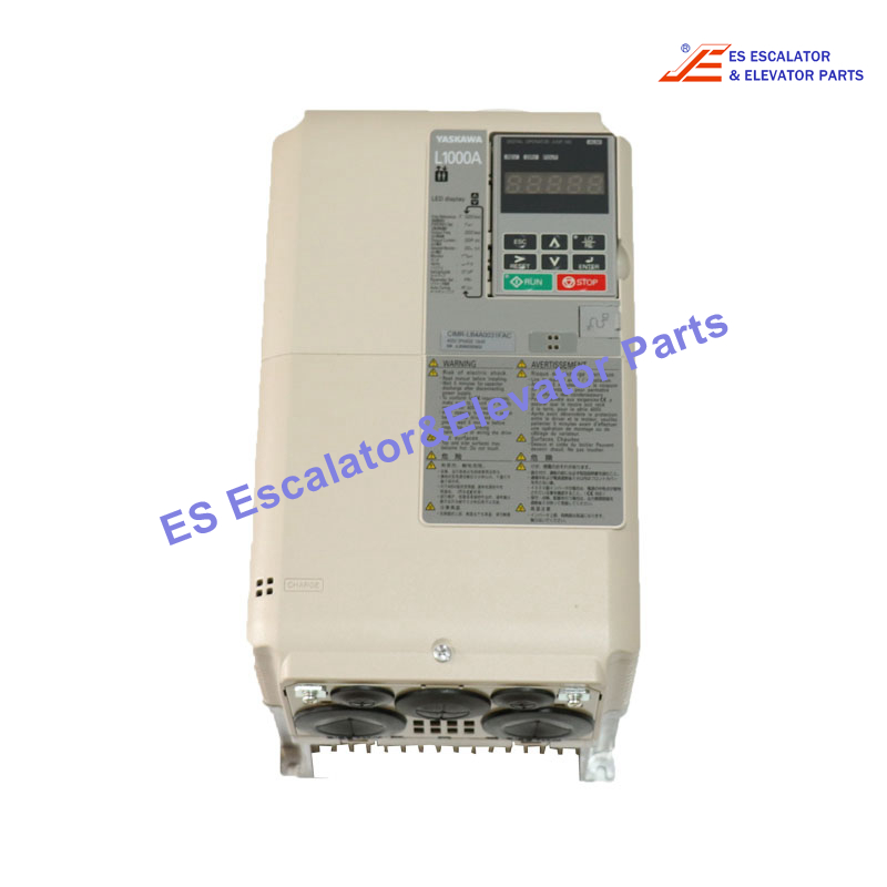 CIMR-LB4A0045AAC Elevator VFD Inverter Power: 22KW Voltage:Three Phase Input: AC 3PH 380 460V 50-60HZ Output: AC 3PH 0-460V 0-120HZ 45A Rated Capacity: 34KVA Use For Yaskawa