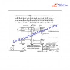 RT-LS Step Chain Escalator Step Chain