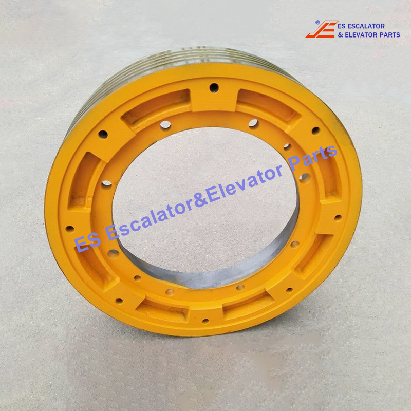 DAA261B6-SZA Elevator Traction Wheel  For DAA20220B Traction Machine Size:400x5x10 mm Use For Otis