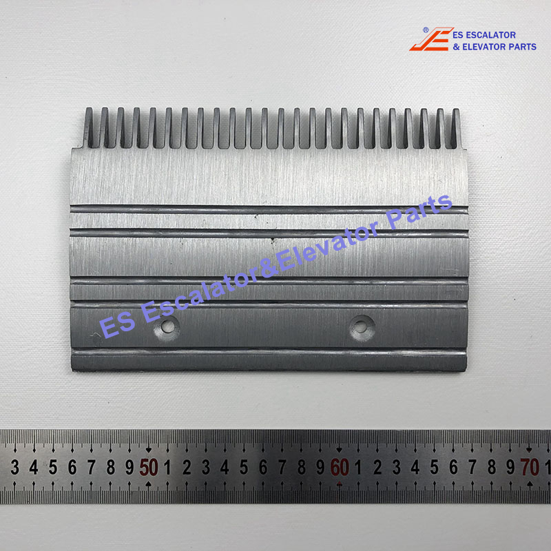 "GAA453BM-L Escalator Comb Plate 24 Teeth Aluminium Left 506 Escalator  Use For Otis"