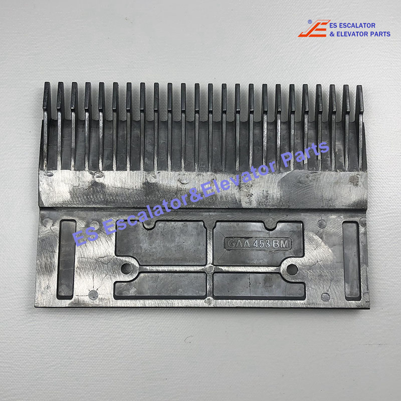 "GAA453BM-M Escalator Comb Plate 24 Teeth Aluminium 506 Escalator  Use For Otis"