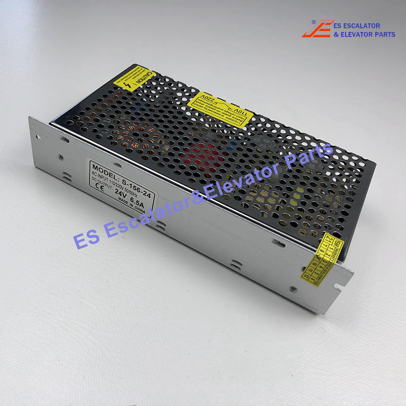 S-156-24 Elevator Power Supply AC Input:110/220V 56/60HZ Output:24V 6.5A Use For Other