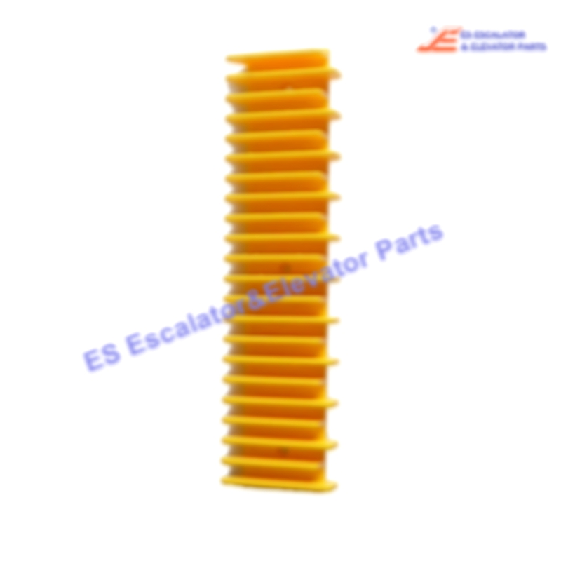 STP002B000-02C Escalator Step Demarcation Plastic Yellow 29 Teeth Center