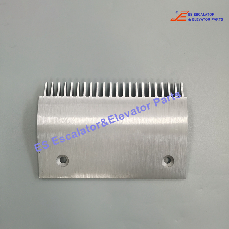 HA453S2 Escalator Comb Plate 202.9mmx133mm  Hole Spacing 145 22T Aluminum Left Use For Otis