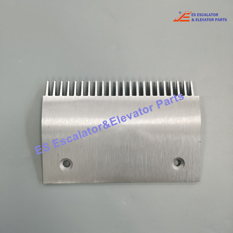 HA453S3 Escalator Comb Plate 202.9 X 133mm Tooth Pitch 9.068 Hole Spacing 145 22T Aluminum Right Use For Otis