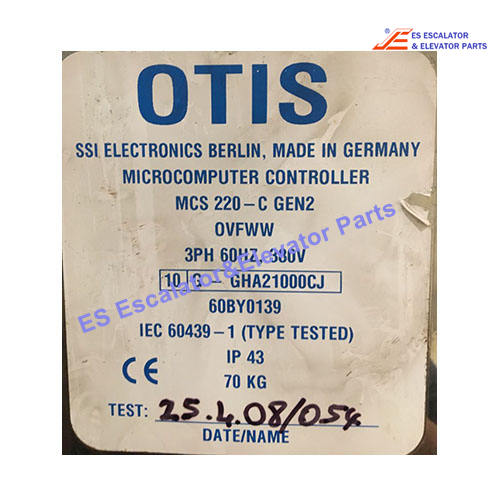 GHA21000CJ Elevator Inverter 3PH 60HZ 380V Use For Otis