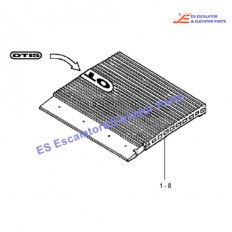 GAA453CF Escalator Comb Plate