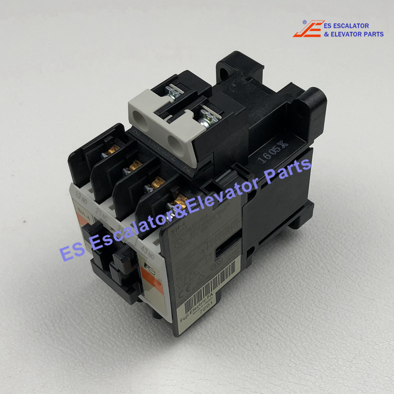 SH-4/4SH422 Elevator Electric Contactor Auxillary Relay SH-4 Coil:110-120/120-130VAC 10A 2NC+2NO Use For Fuji