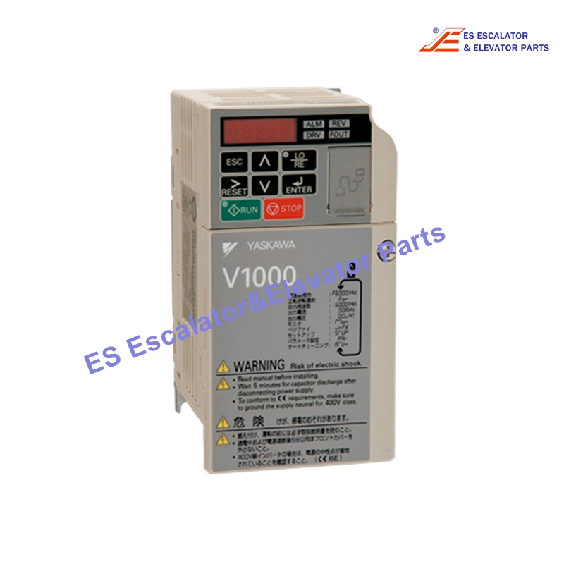 CIMR-VB2A0020BBA Elevator Inverter V1000 3.7KW 3 Phase 200V Use For Yaskawa
