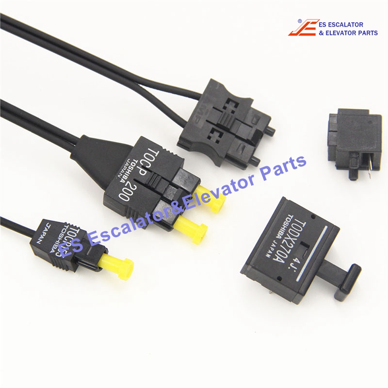TOCP200 Elevator Connector TOCP Series POF Products Include Connector Transmitter Receiver For 1.0mm POF Cable And HCS 200/230 Cable F05 F07 Connector As Well As Cable Use For Toshiba