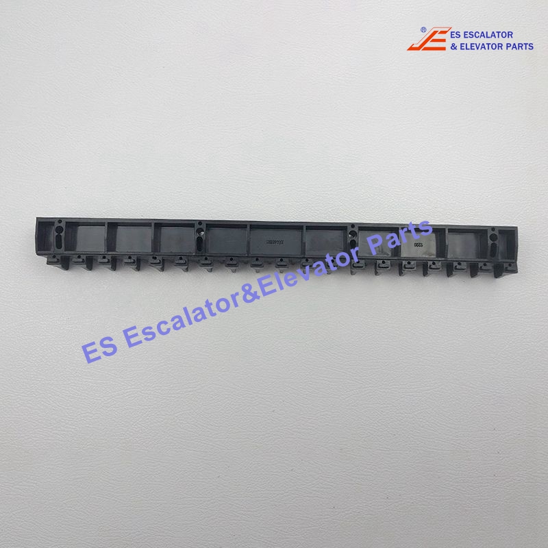 XAA455K1 Escalator Step Demarcation Black Plastic L321mm W31mm 38 Teeth Use For Otis