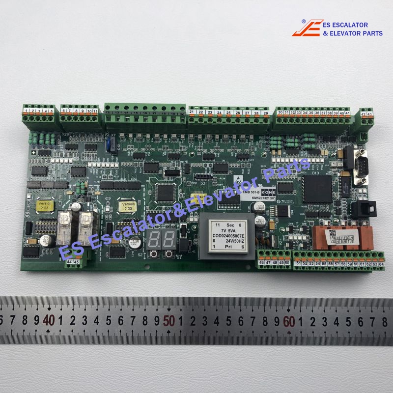 KM5201321G03 Escalator Mainboard  EMB501-B EJV1.5 / E40 R1.1 Assembly Use For Kone