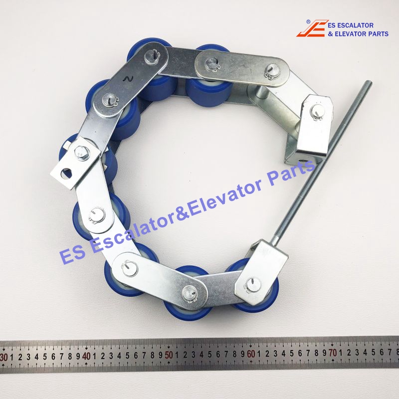 KM5130070G01 Escalator Handrail Tension Chain 8 Rollers Use For Kone