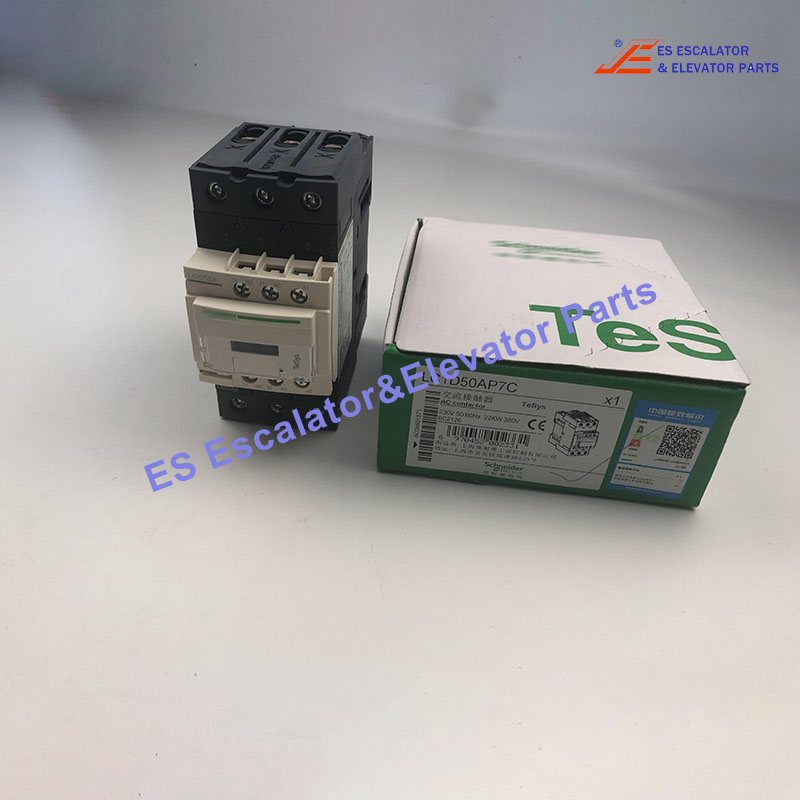 LC1D50A Elevator Contact Switching Current:50 A Voltage:400 V Rated Voltage:230V AC 110V AC Use For Schneider