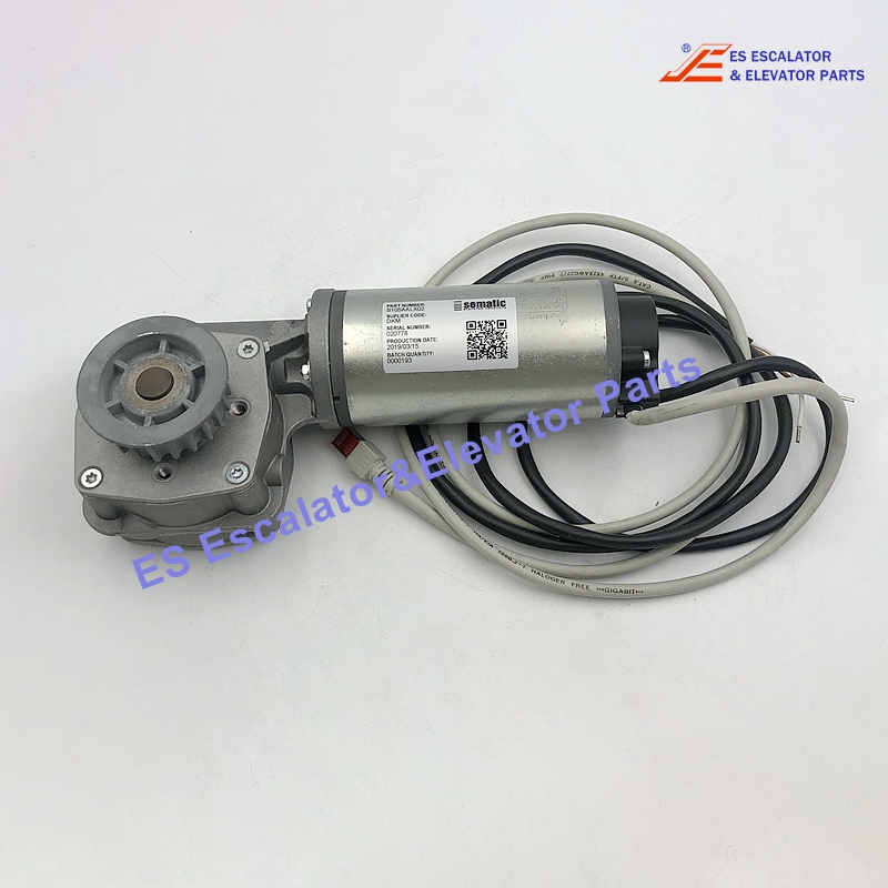 B105AALX02 Elevator Door Motor 24 VDC Cable L=1500mm Use For Sematic