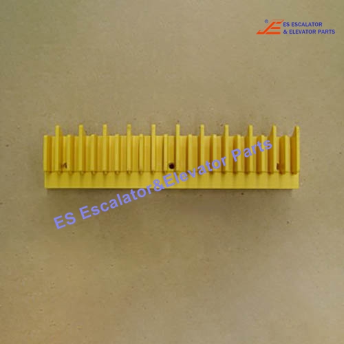 KM5212340H01 Escalator Step Demarcation Strip Color: Yellow Center Use For Kone