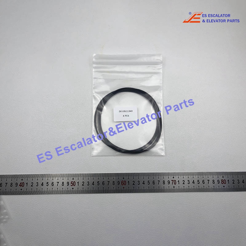 DEE0511340 Escalator Round Sealing Ring Inner Diameter 130 mm Round Thickness 3mm NB 70 Use For Kone