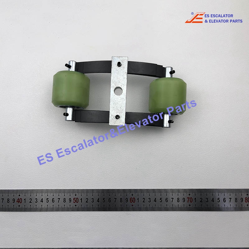 MIHD3586 Escalator Handrail Pressure Roller Assembly 60x55mm Double Bearing6202 Use For Mitsubishi
