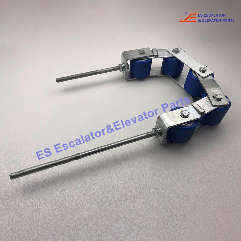 XAA332X15 Escalator Handrail Support Chain 60x55m Stainless Steel Tension Chain 5 Rollers Use For Otis