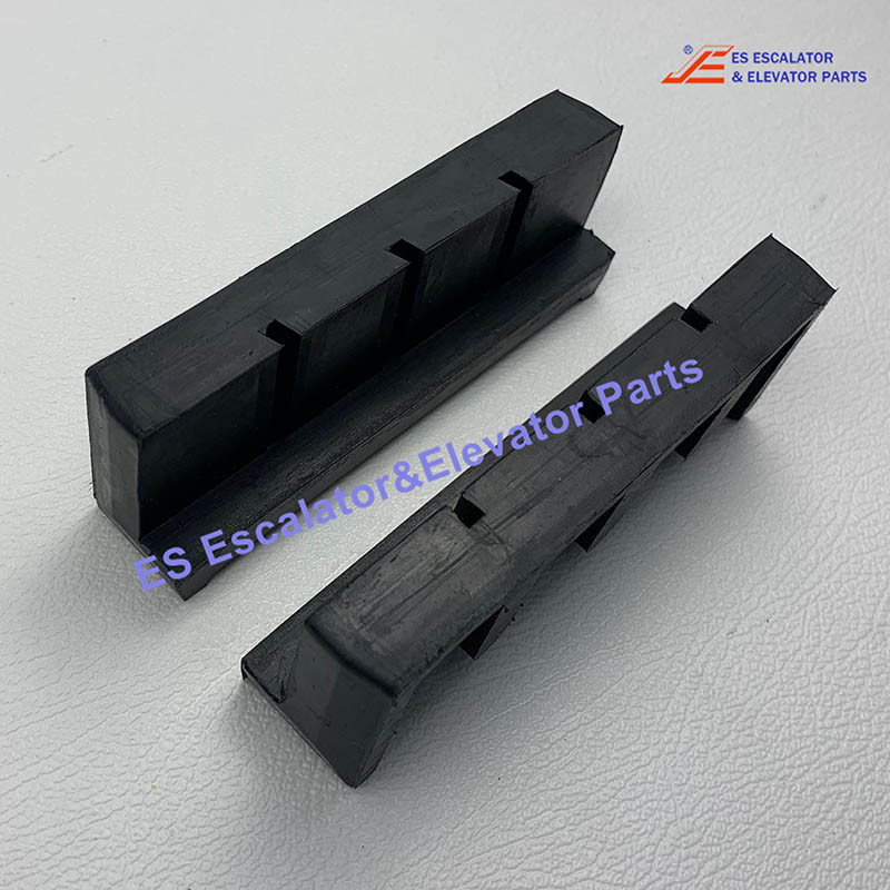KM901632H01 Elevator Rubber Insert With Ribs Use For Car Use For Kone