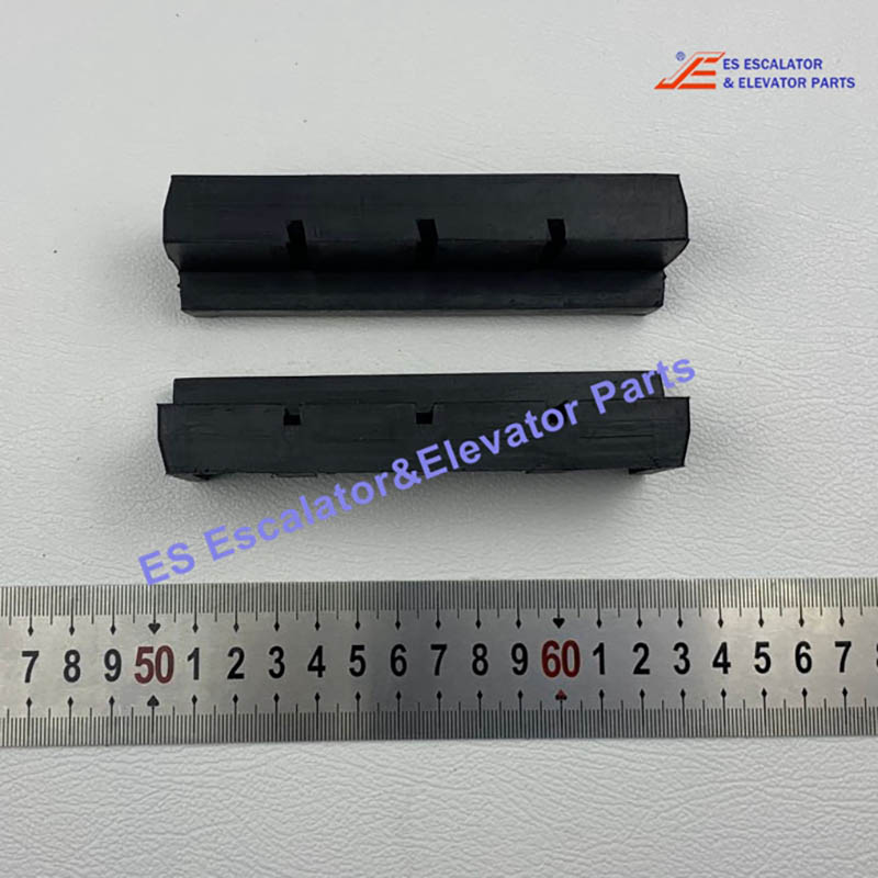 KM901632H01 Elevator Rubber Insert With Ribs Use For Car Use For Kone