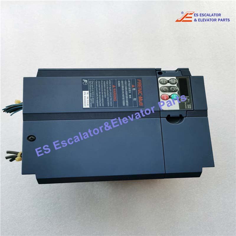 FRN7.5E1S-4C Elevator Inverter VFD Frequency AC Drive Source:3PH 380-480V 50/60HZ 23.2A Output:3PH 13KVA 380-480V 0.1-400HZ 18A Use For Fuji