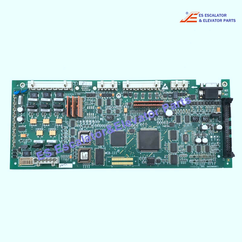 GAA26800KF10 Elevator PCB Board MCB-III Board Use For Otis