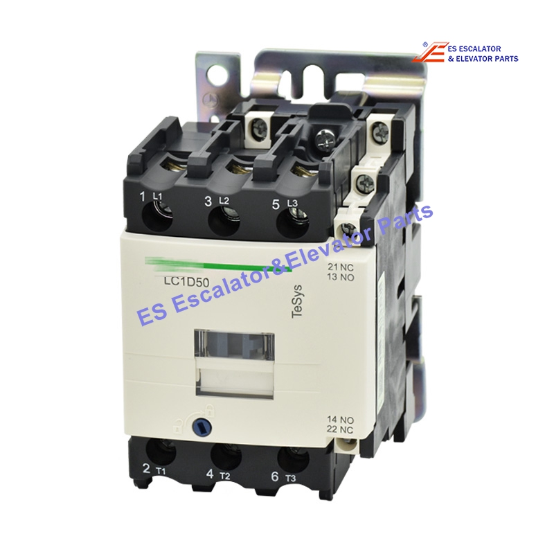 LC1D50 Elevator Contactor 80A 3 Pole 750V Use For Schneider