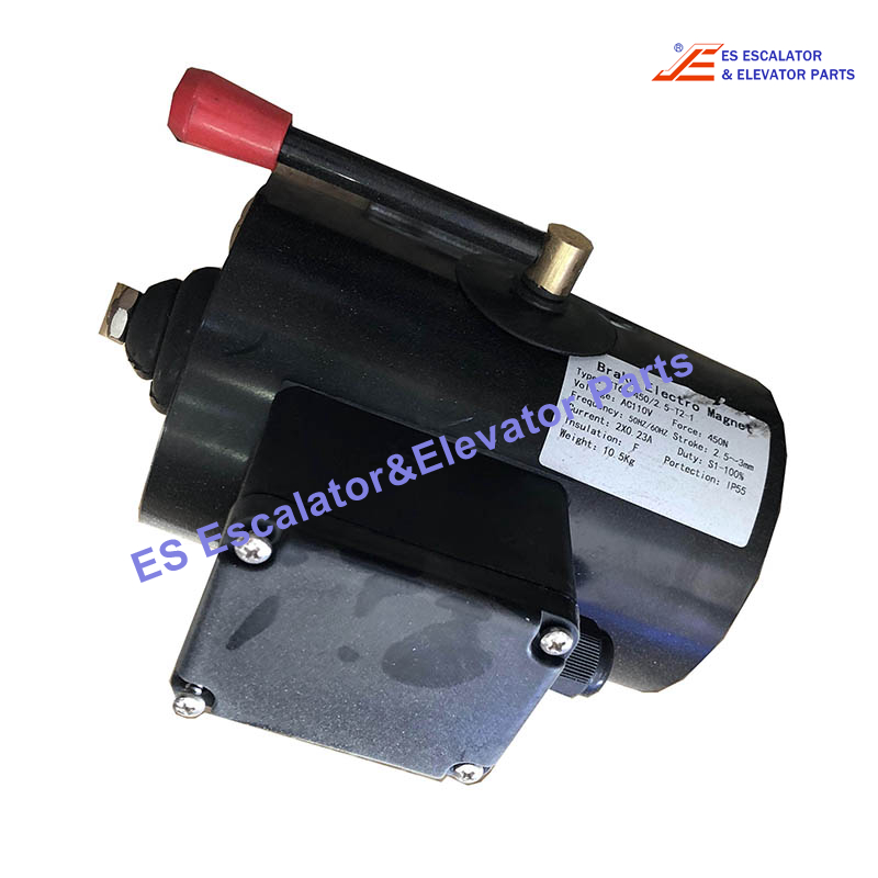 ZT66-450/2.5-T2-1 Elevator Brake Voltage:AC110V Force:450N 50/60HZ