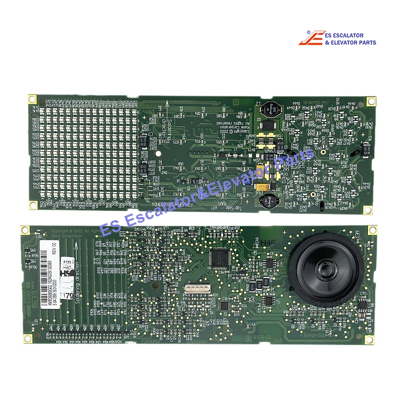 KM806880G02 Elevator PCB F2KHDM Hli Dot Matrix Amber Use For Kone