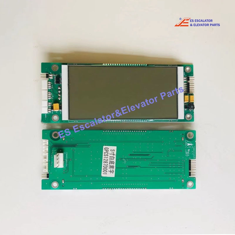GPCS1287D001 Elevator PCB Board LCD Display Board Use For BLT