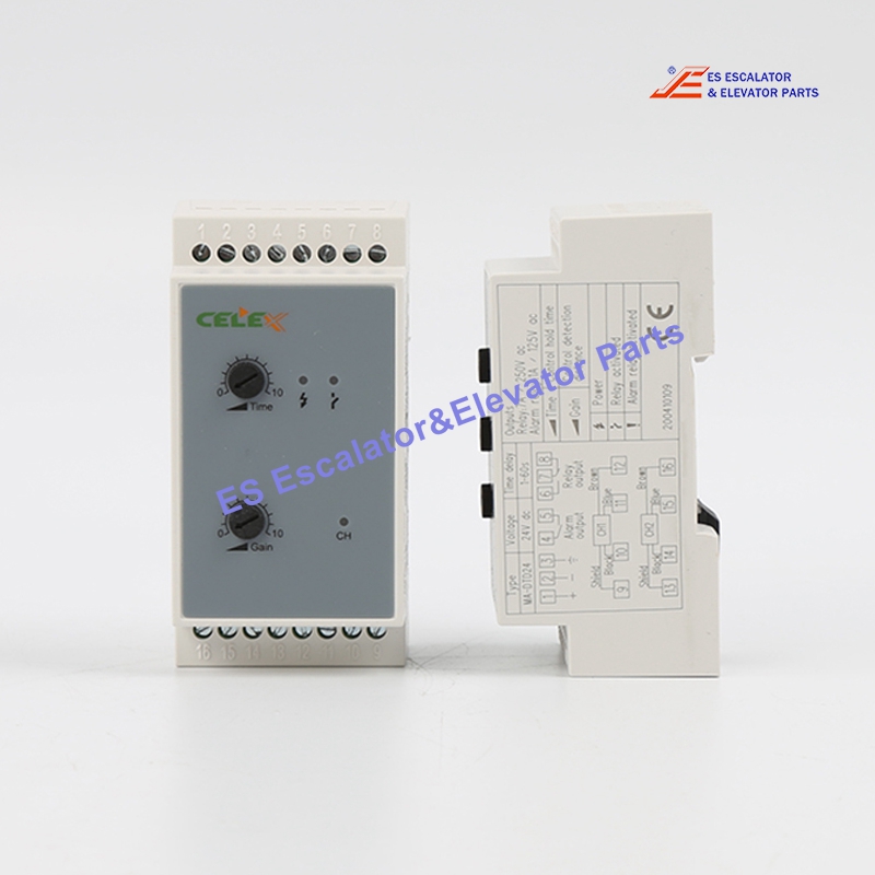 MA-DTD24 Escalator Machine Amplifier Voltage:24VDC Time Delay:1-60S Use For Mitsubishi