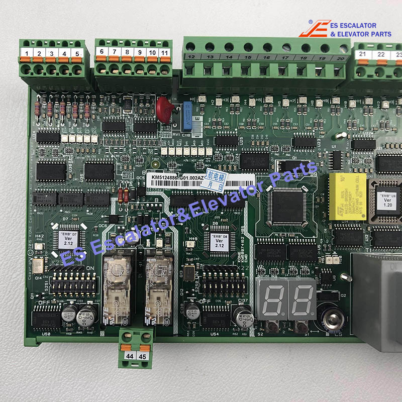 KM51248866G01 Escalator EMB 501 Controller Board EMB 501 A-VERSION Use For Kone