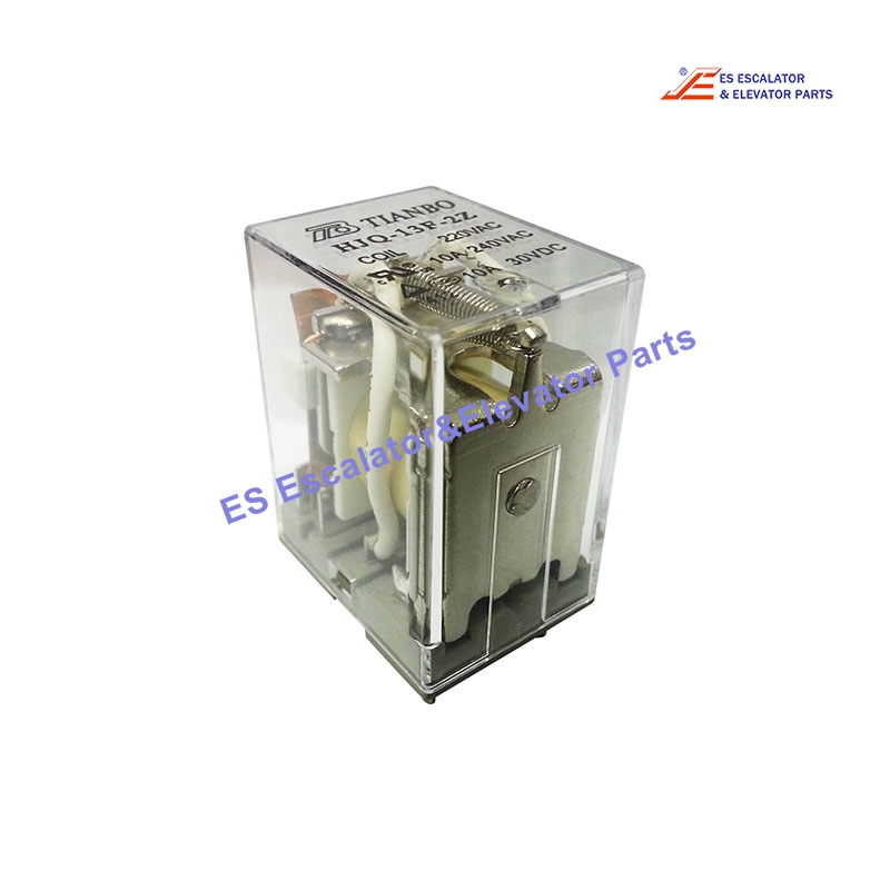 HJQ-13F-2Z Elevator Relay 220/240VAC 30V DC 10A Use For Tianbo