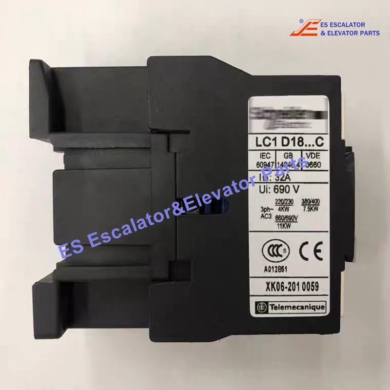 LC1D1801M7 Elevator Contactor Use For Schneider