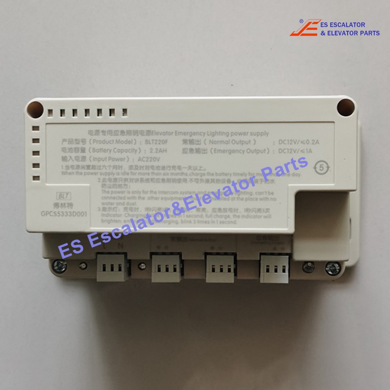 GPCS5333D001 Elevator Power Supply Use For BLT