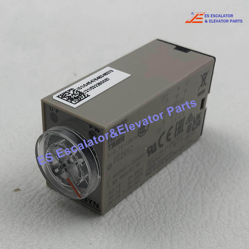 H3YN-2 Elevator Relay  24 VDC 100-120VAC DPDT 250VAC/5A Use For Omron