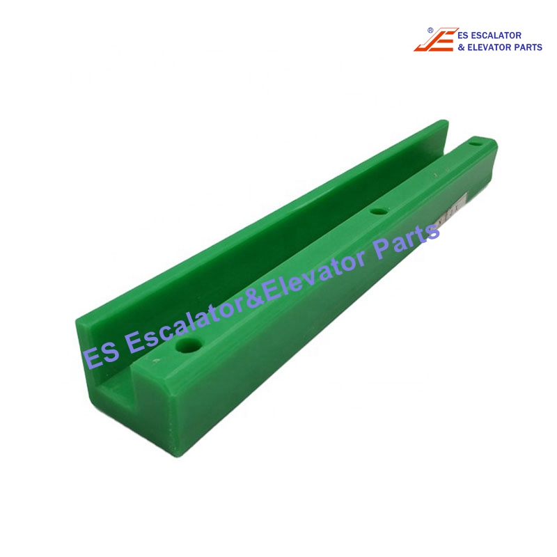 GAA483CEG1 Escalator Guide Track B Return Transition 15.5mm x 35.5mm x 282mm LG Polyethylene UHMW (Reclaimed Grade) Use For Otis