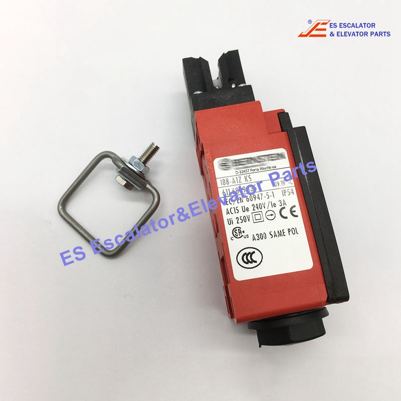 188-A1Z KS Elevator Limit Switch Safety Switch Supplier AC15 Ue:240V Ie:3A Ui:250V Use For Bernstein