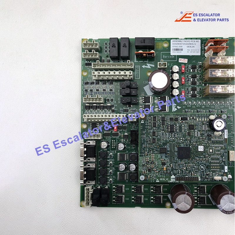 GECB Motherboard GAA26800LC2 Elevator PCB Board GECB Motherboard Use For Otis
