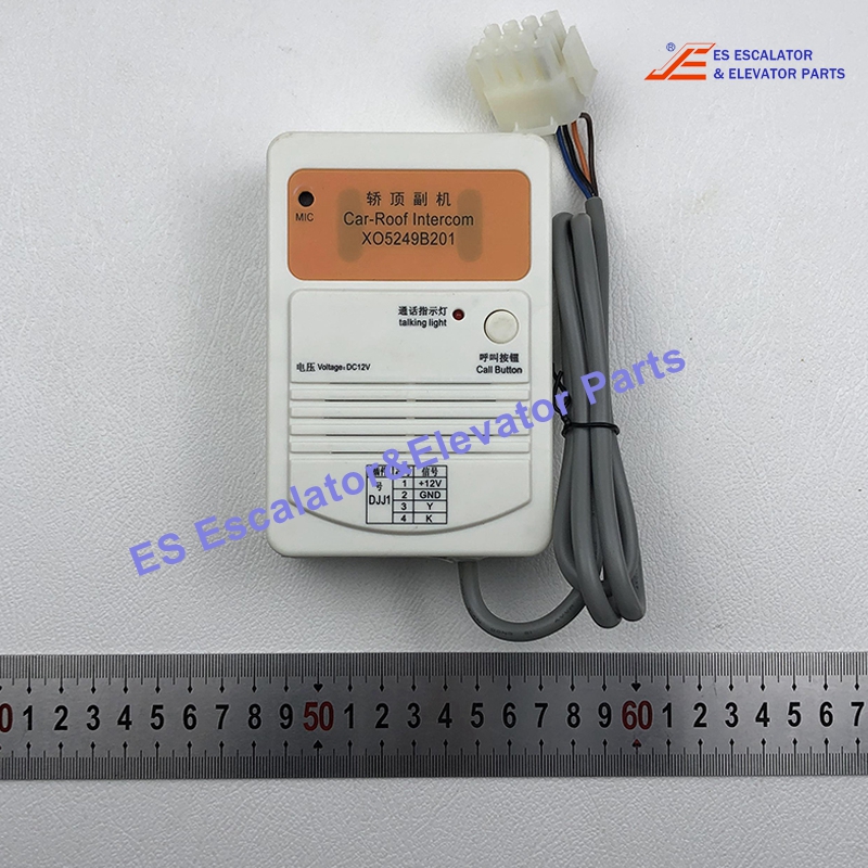 XO5249B201 Elevator Car-Roof Intercom Voltage:DC12V Use For Otis